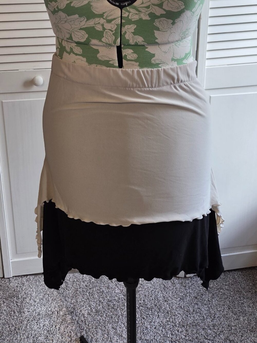 Women's Vintage-style Half Slip with Lace Trim